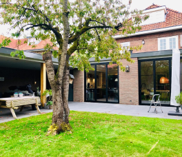 aanbouw aan een woning